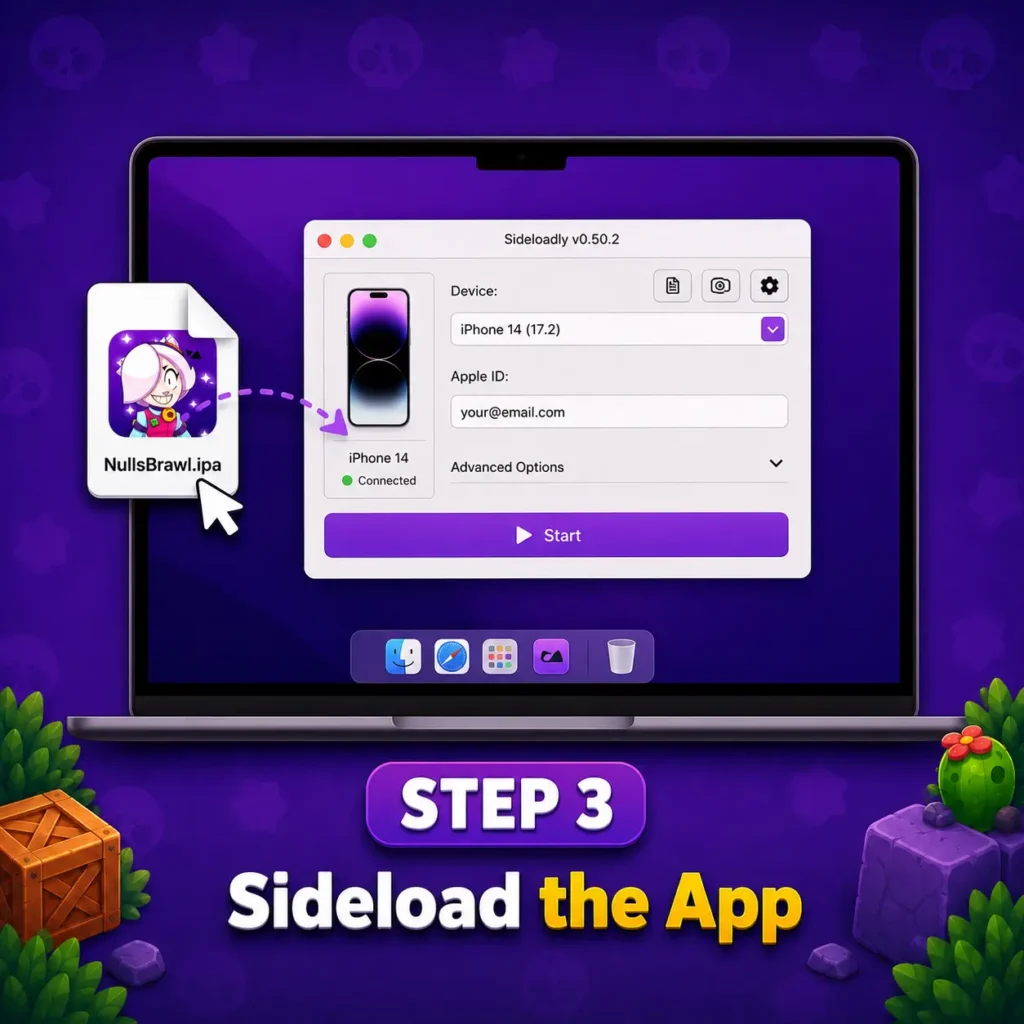 Scarica Null Brawl iOS 5 IOS installation step 3