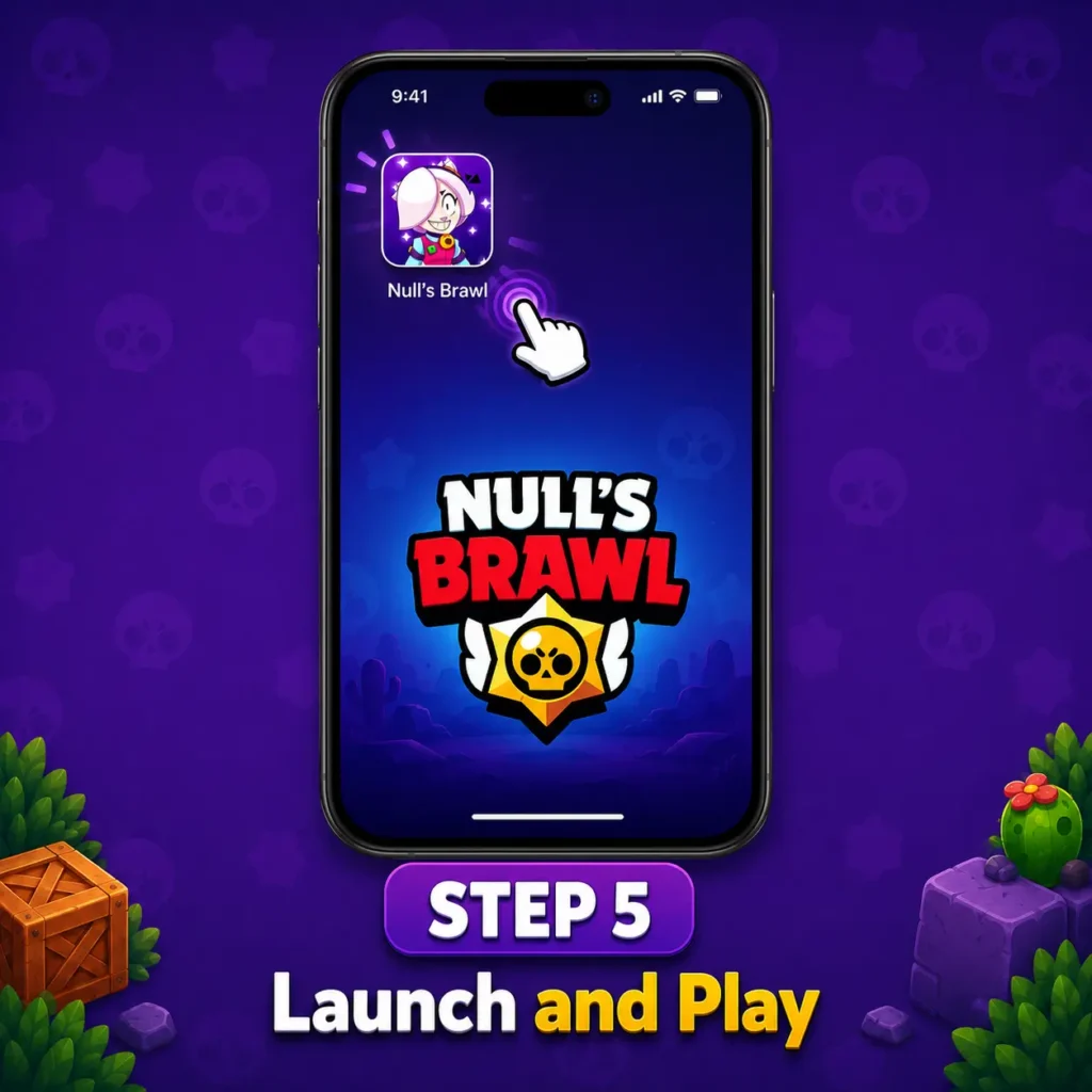 Nulls Brawl iOS Pobierz 7 IOS installation step 5