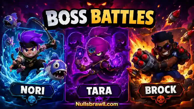 Null’s Brawl v68.279 Update Ramen Rebellion: Nori, Wendy, Nano Powers New Game Modes and Events 4 Boss Battles 2