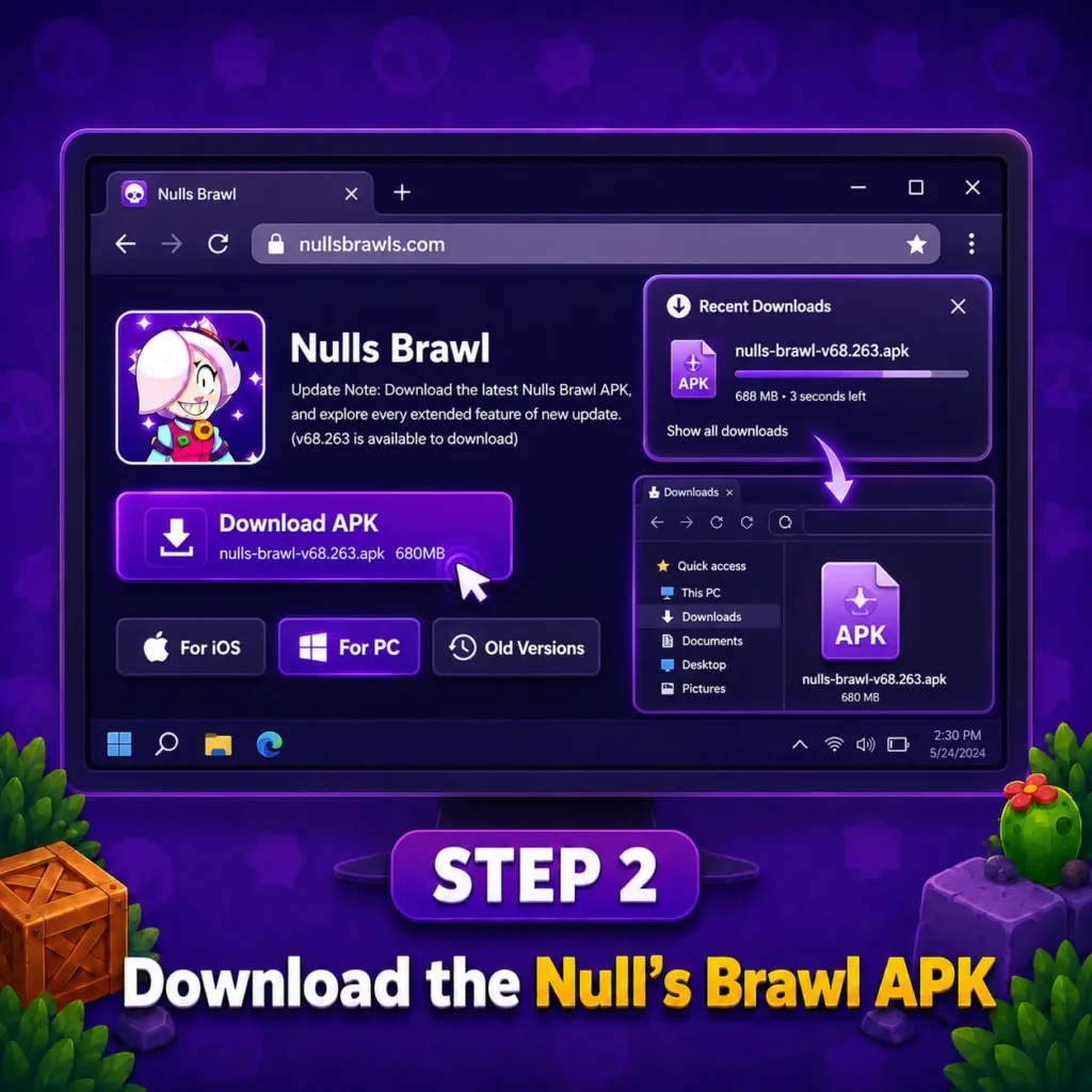 Nulls Brawl PC 4 Installation of NB for pc step 2