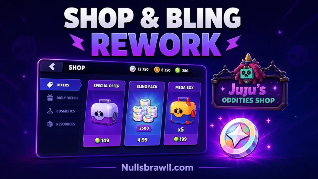 Null’s Brawl Update: Damian, Starr Nova, Bolt, Bling Rework & More 3 shop and rework